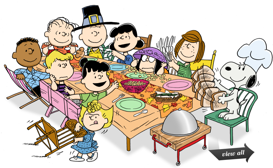 Happy Thanksgiving, From One Happily Dysfunctional - Thanksgiving 2017 Charlie Brown (924x563)
