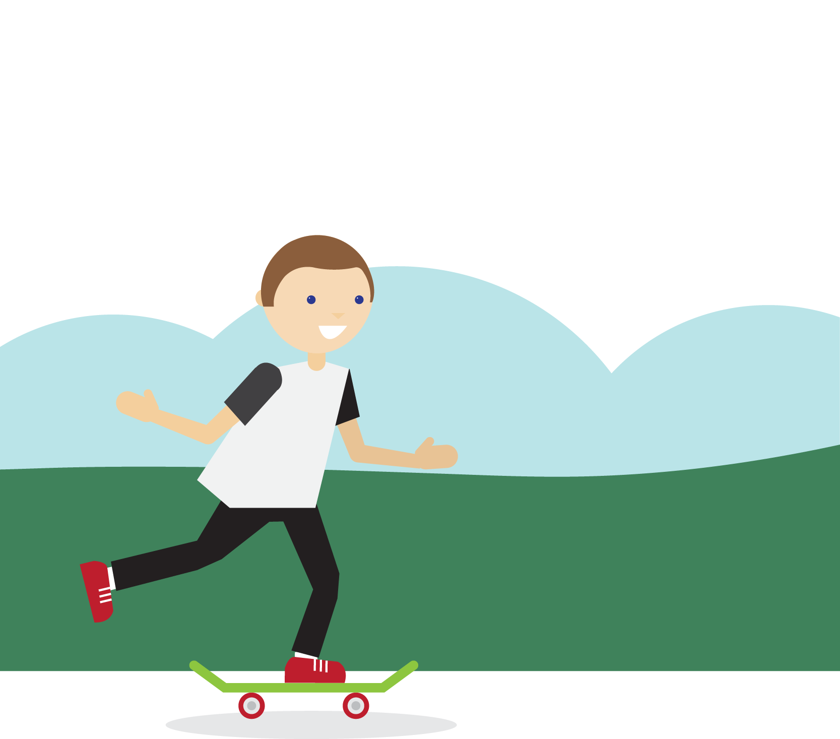 Skateboard Clip Art - Skateboarding (1667x1466)
