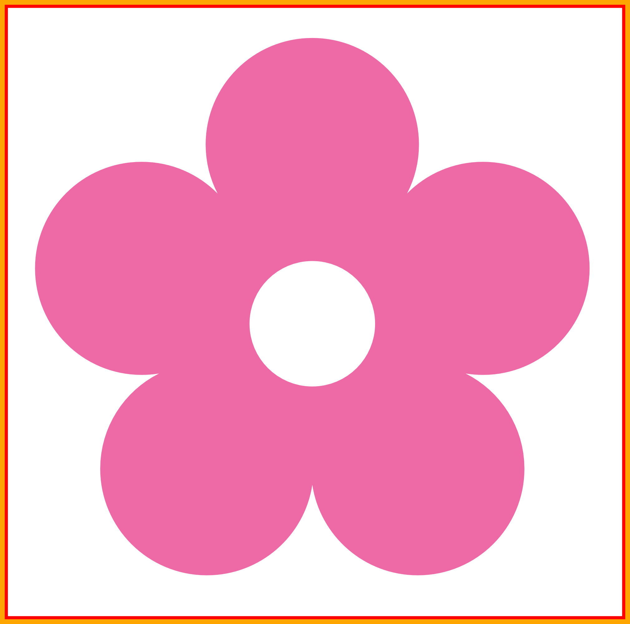 Lilac Lilac Flower Clipart Unbelievable Hot Pink Flower - Flower Vector (2019x2002)