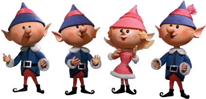 Thank You For Entering The Rudolph The Red-nosed Reindeer® - Rudolph The Red Nosed Reindeer Elves (462x294)