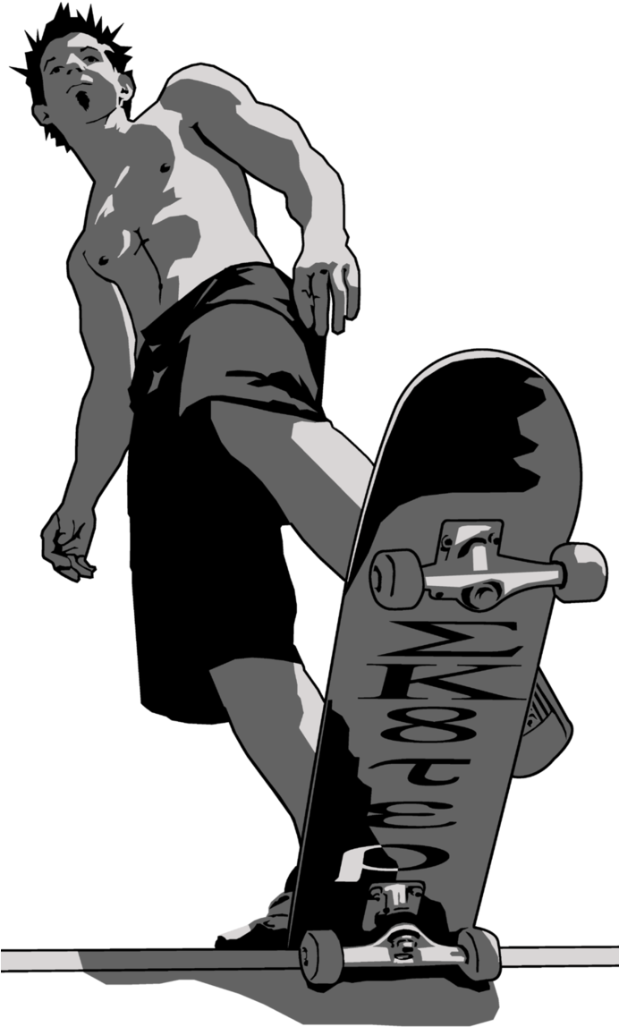 Skate 3 By Aktn-d3805u6 - Hypothetical Egyptian Skater Culture (691x1156)