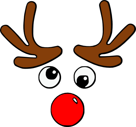 Holidays, Personal Use, Red Nosed Reindeer, - Holidays, Personal Use, Red Nosed Reindeer, (461x431)