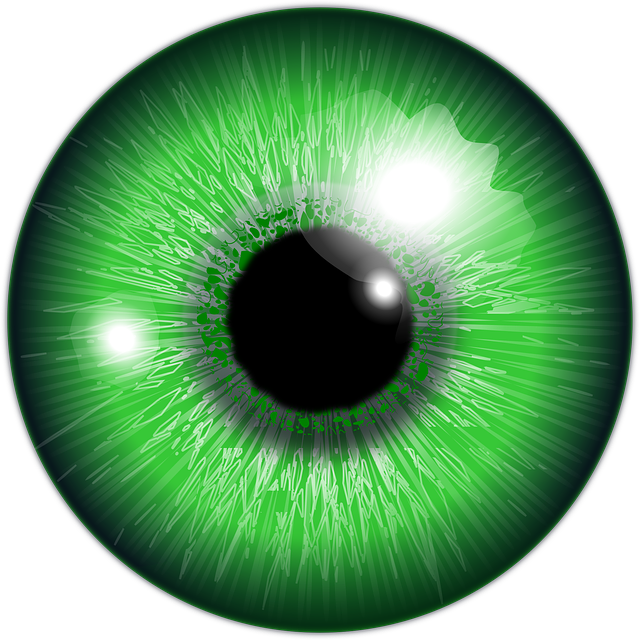 Green Eye Clip Art - Eye Lance Png (640x640)