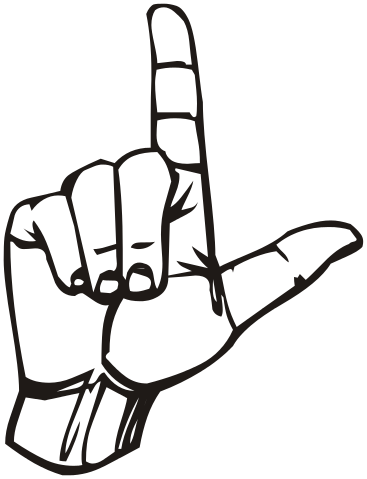 Asl Club - Sign Language I Love You (367x479)