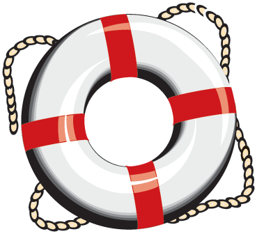 Life Raft Clip Art (400x364)