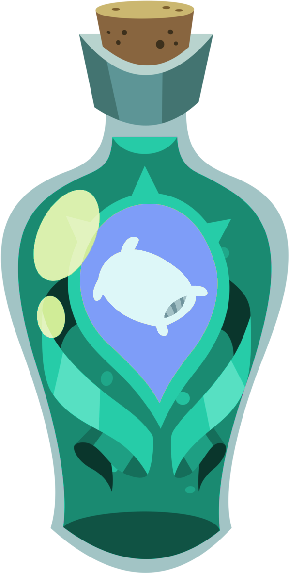 Sleeping Potion [ro] By Crumblegame - Mlp Vectors Things (663x1205)
