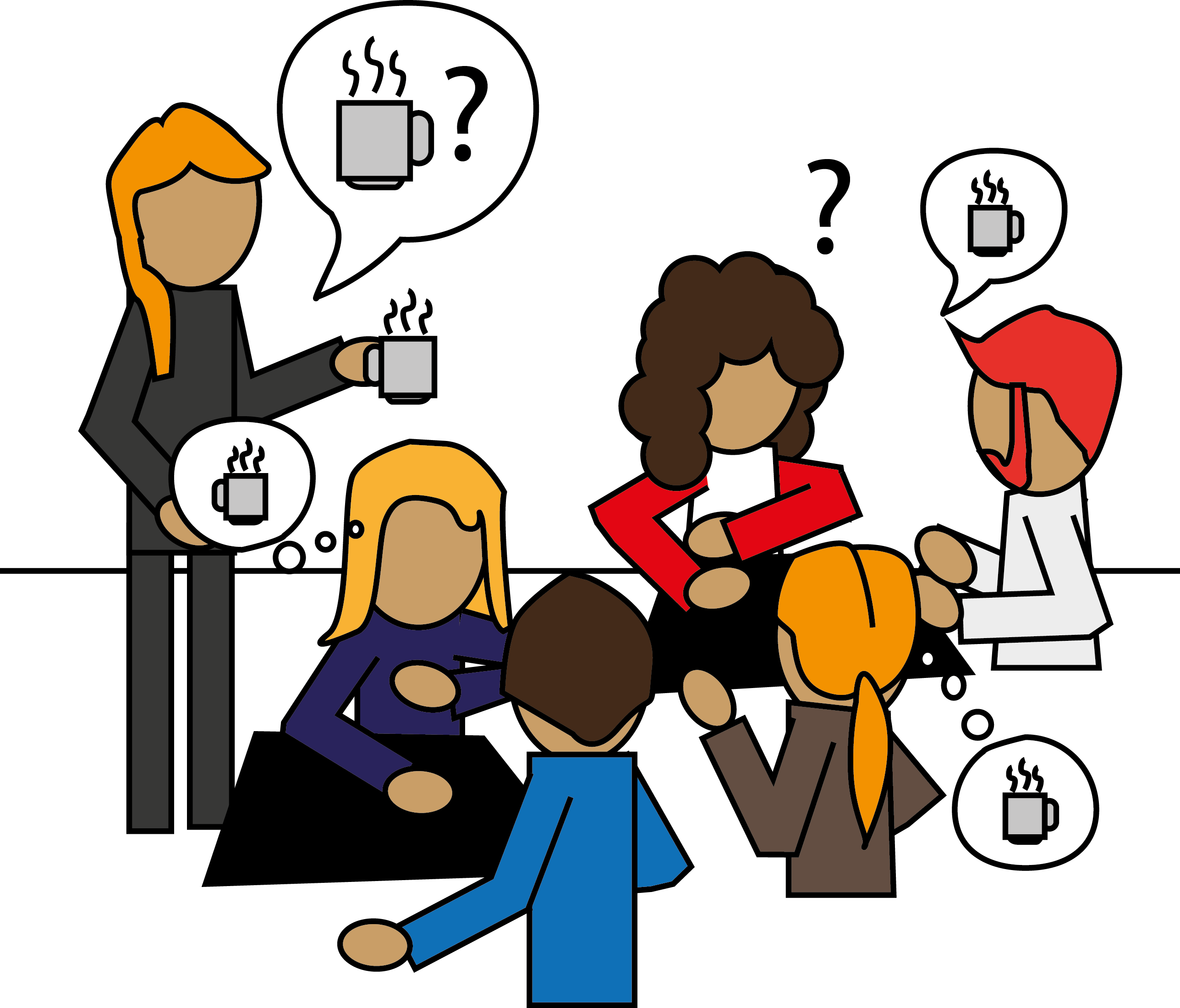 We Discovered Problems With Communication When We Observed - Cartoon (2575x2199)