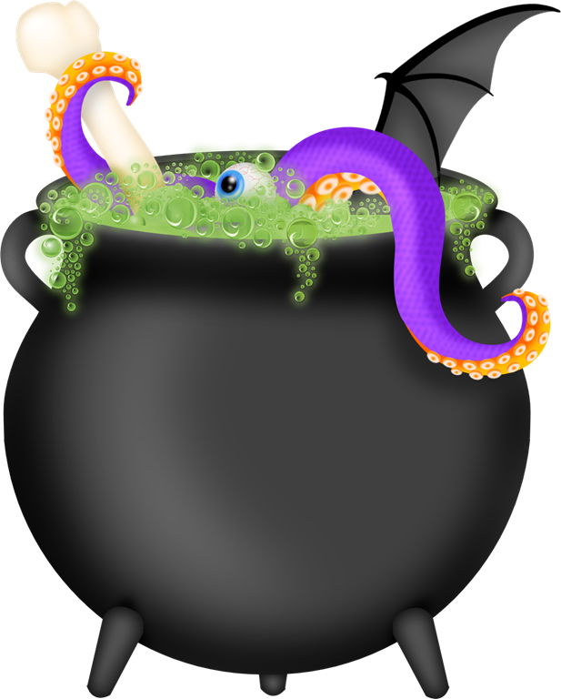 Suggestions Images Of Witches Cauldron Clipart - Witches Cauldron (617x768)