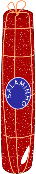 Salami - Clipart - Salami (210x689)