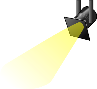 Spotlight Clip Art Clipart - Spotlight Clipart (600x404)