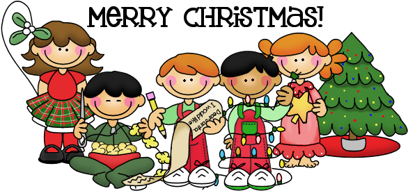 Sunday School Christmas Party Clipart - Classroom Christmas Party Email (589x282)