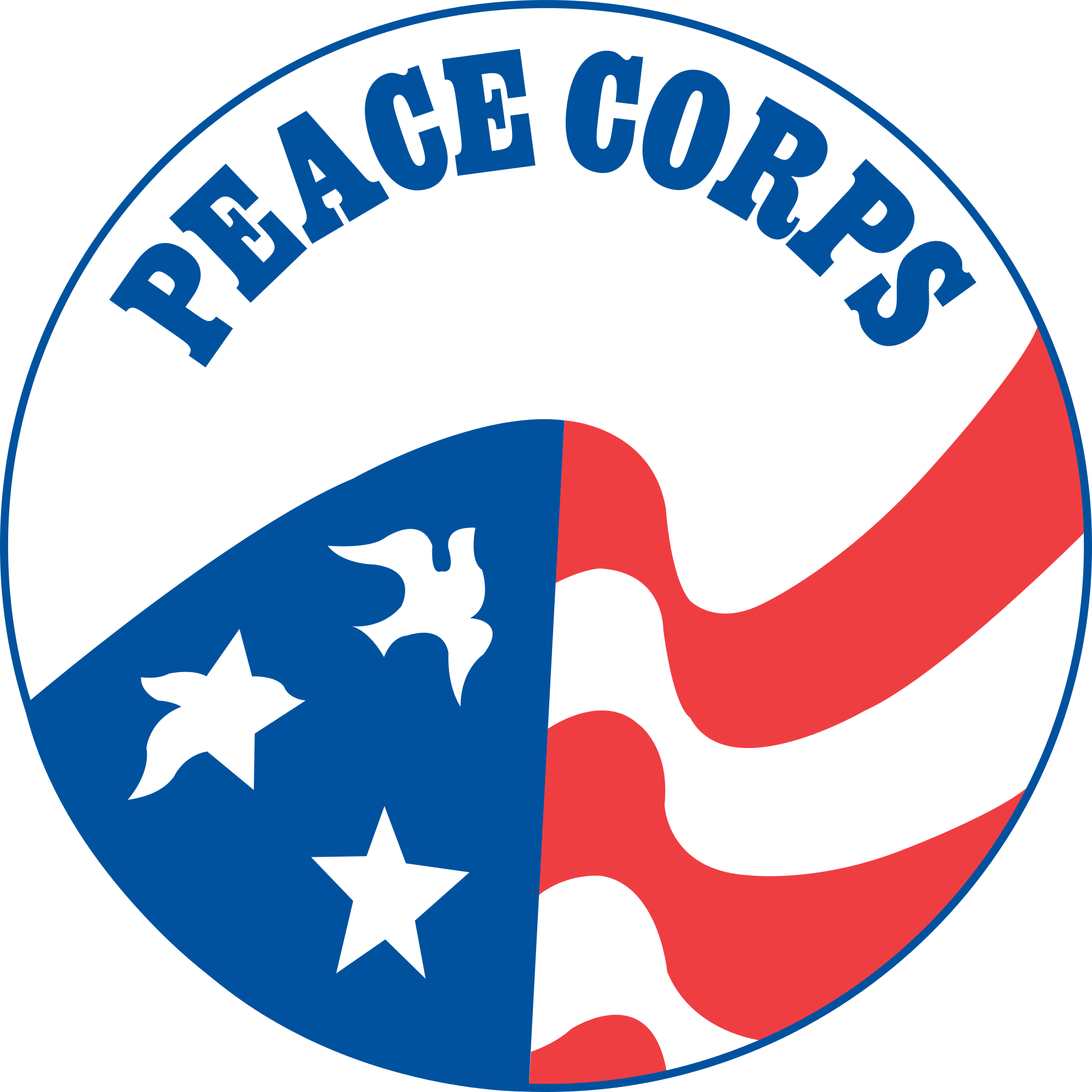 Corps Clipart - Peace Corps Logo Png (2000x2000)