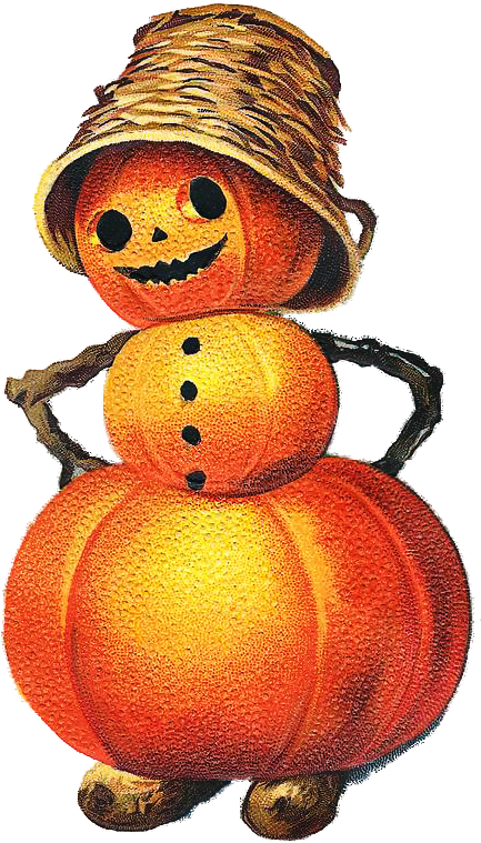 Get Ready For Halloween - Chef Masterpiece Potluck Press Pumpkin Man Halloween (440x773)