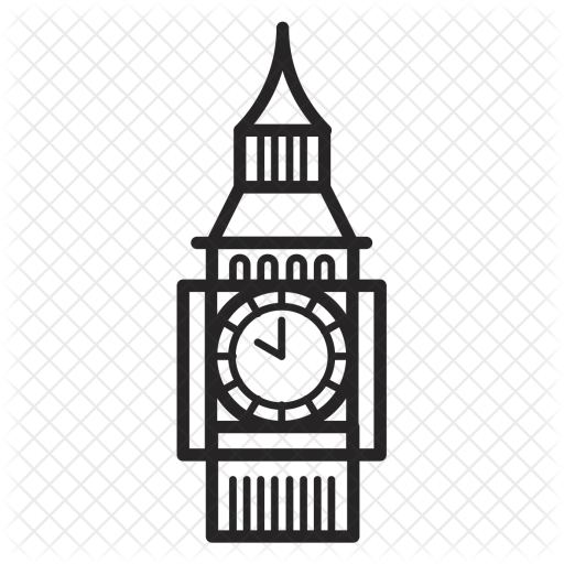 London, Watch, Big, Ben, Travel, Transport Icon - Londonbig Ben Png (512x512)