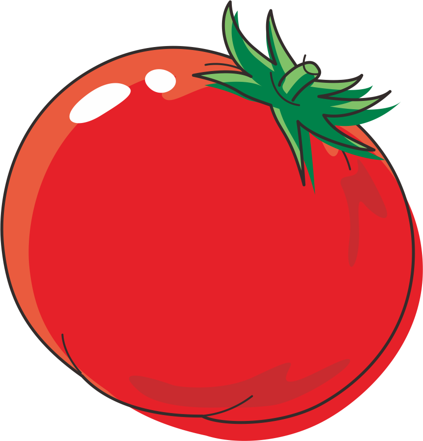 Tomato Juice Cartoon Clip Art Creative Tomatoes 863 - Tomato Juice Cartoon Clip Art Creative Tomatoes 863 (863x900)