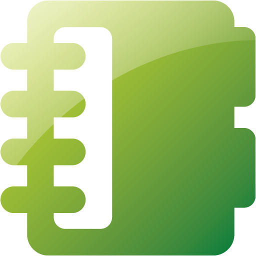 Web 2 Green Agenda Icon - Agenda Image Transparent (512x512)