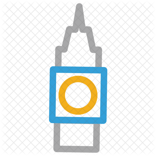 Clock Tower Icon - Clock Tower (512x512)