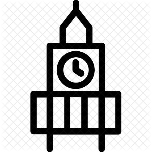 Clock Tower Icon - Television (512x512)