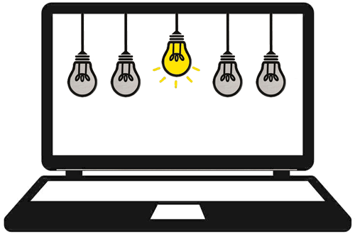 Recent Posts - Computer With A Cart Icon (500x330)