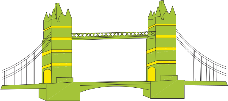 320 × 143 Pixels - Tower Bridge London Icon (800x356)