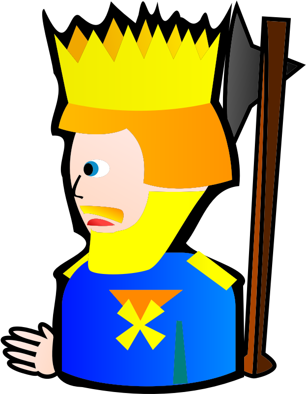 Axe King, Person, Man, Axe - King Clip Art (583x750)