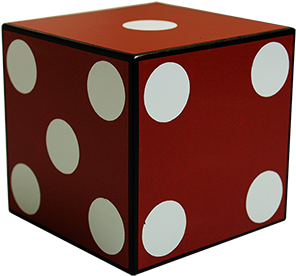 Zebra Dice And Silk Tora Magic - Color Changing Dice By Tora Magic - Originale (400x400)