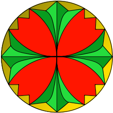 Rosette Color Png Images 600 X - Clip Art (600x424)