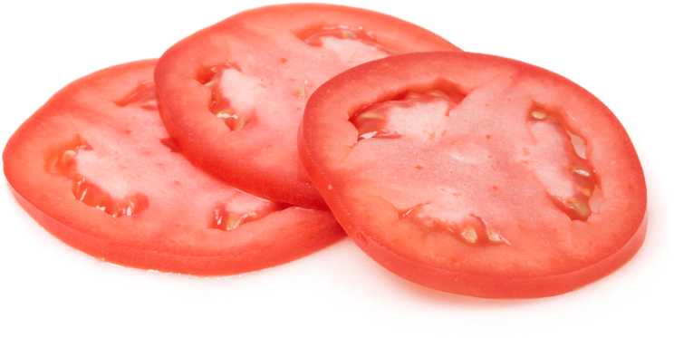 Clean Cut - Cut Tomato Png (1534x819)