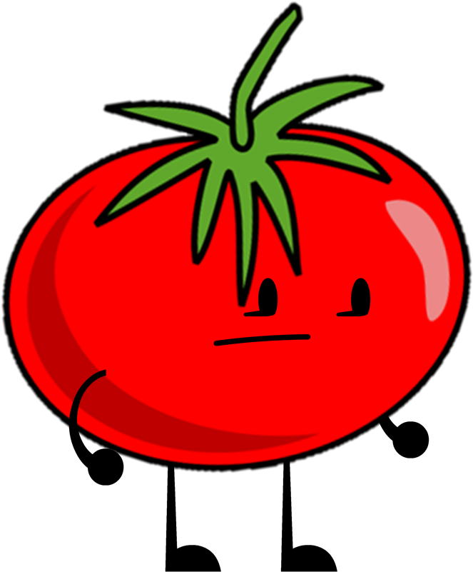 Tomato Clipart Round Object - Tomato Objectshow (848x875)
