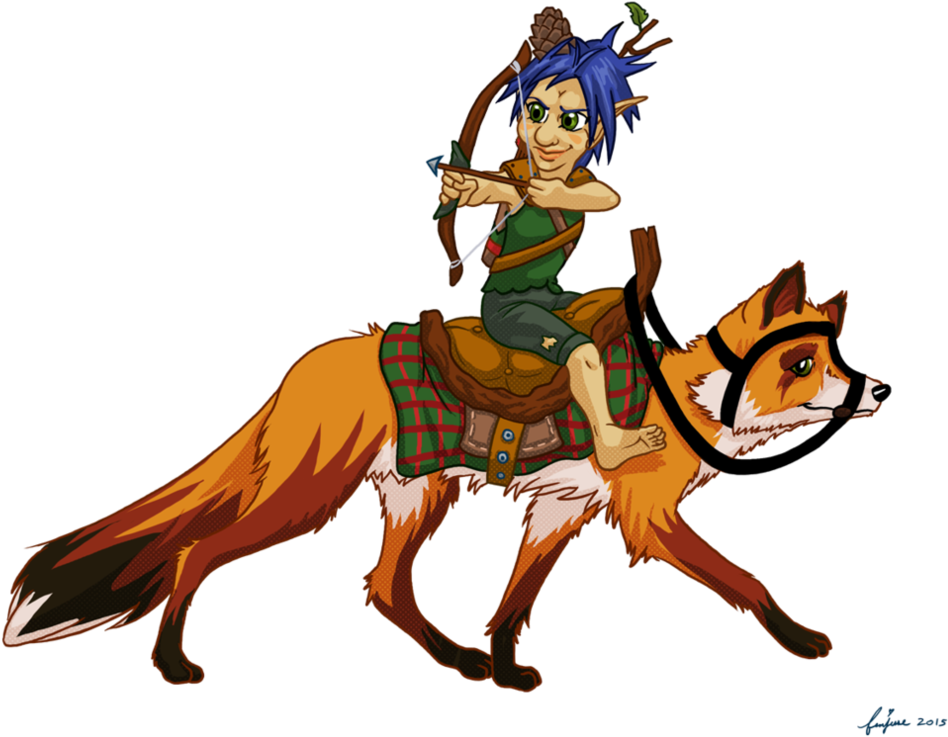 Badger Brownfoot, Gnome Ranger By Femjesse - Cartoon (1013x788)