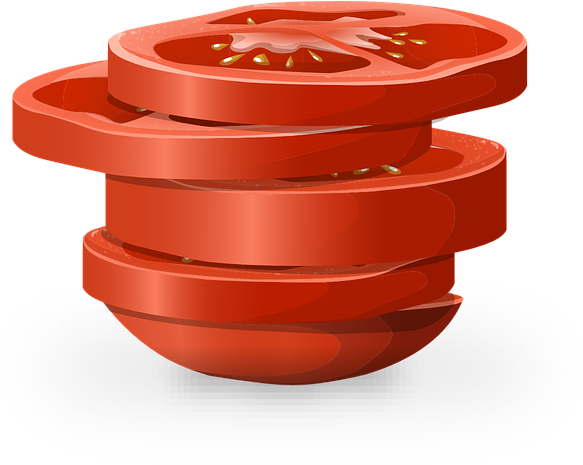 Animated Tomatoes 19, Buy Clip Art - Tomato Slices Vector (960x633)