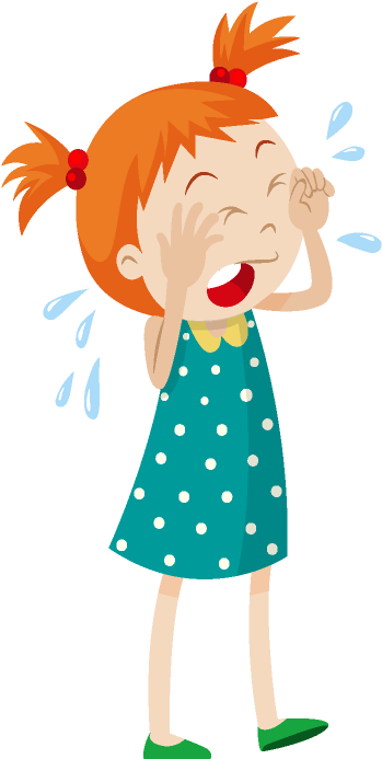 One Of The Most Difficult Things To Wrap Your Head - Girl Crying Clip Art (402x708)