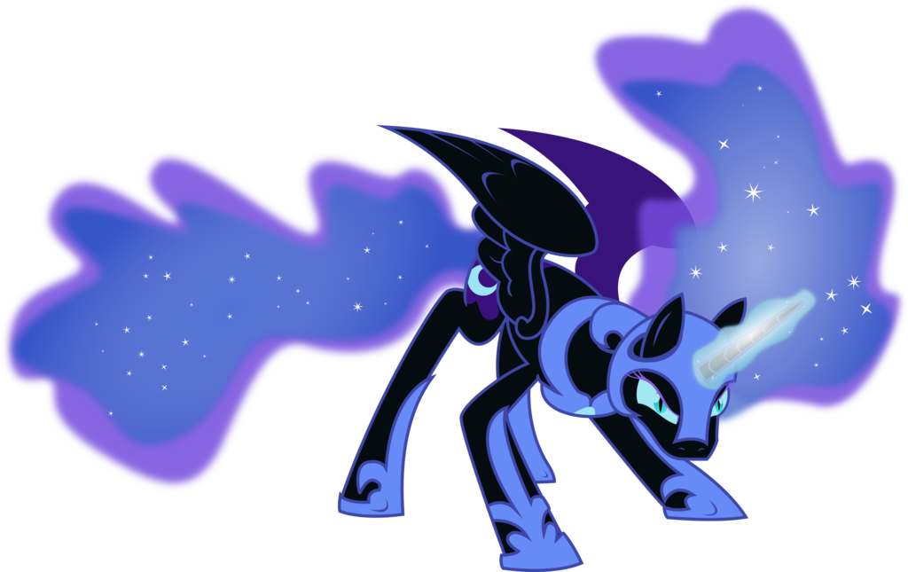 Nightmare Moon's Vengance By Theshadowstone - Nightmare Moon Using Magic (1024x645)