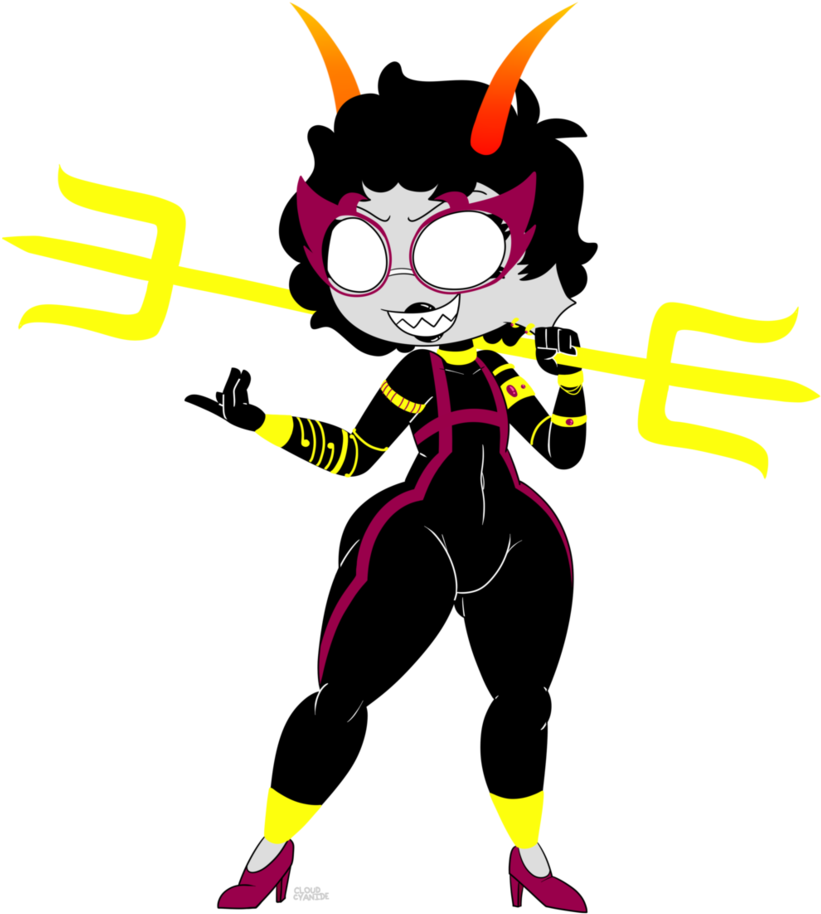 Meenah Trident By Cloudcyanide - Trident (849x942)