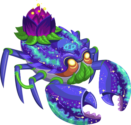 Battle Camp Monster Catalog Details For Kaleidocrab - Illustration (419x400)