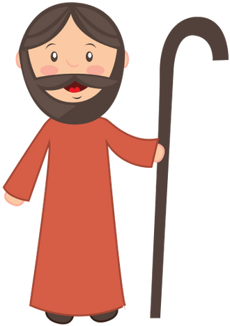 Saint Joseph Manger Character - Jose Pesebre (498x550)