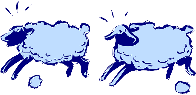 Lambs Animals, Farm, Mammals, Sheep, Running, Wool, - Draw A Running Sheep (640x320)