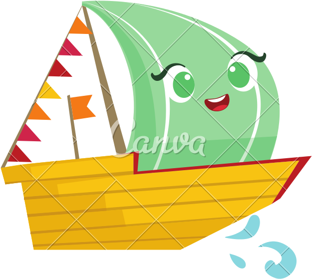 Regatta Sailing Boat Cartoon - Cute Boat Cartoon (800x800)