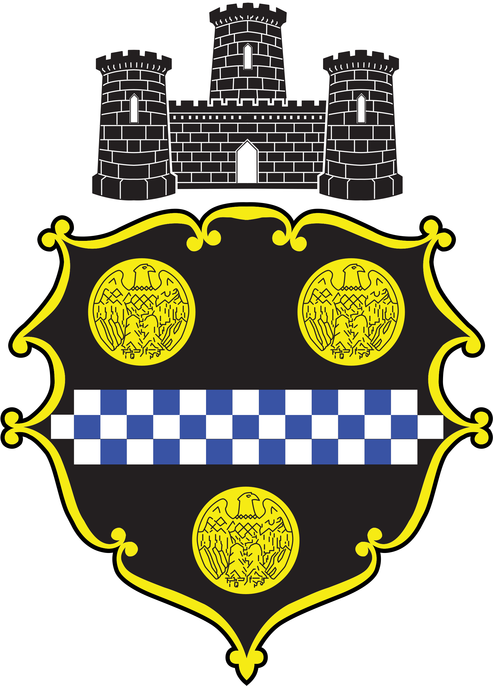 Open - Pittsburgh Coat Of Arms (2000x2732)