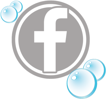 Do It Yourself Laundry - Circle Facebook Logo Black Png (400x374)