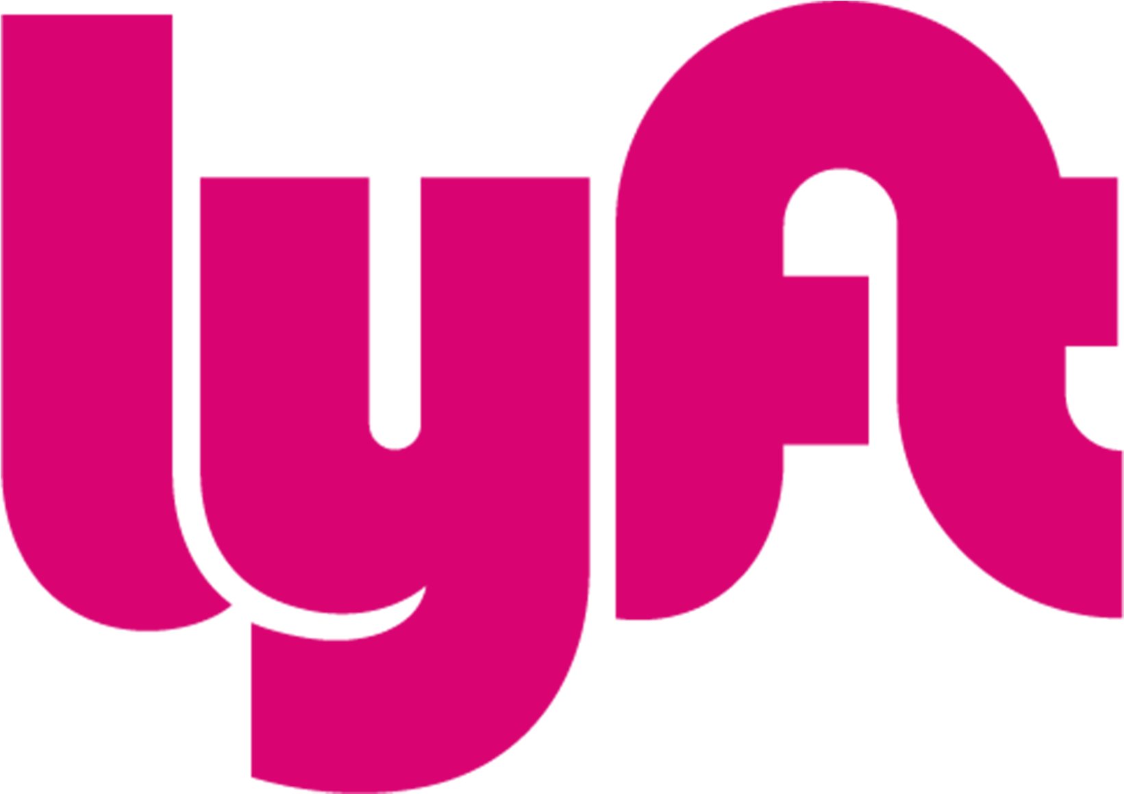 Get A Ride - Lyft Logo Png (2000x1500)