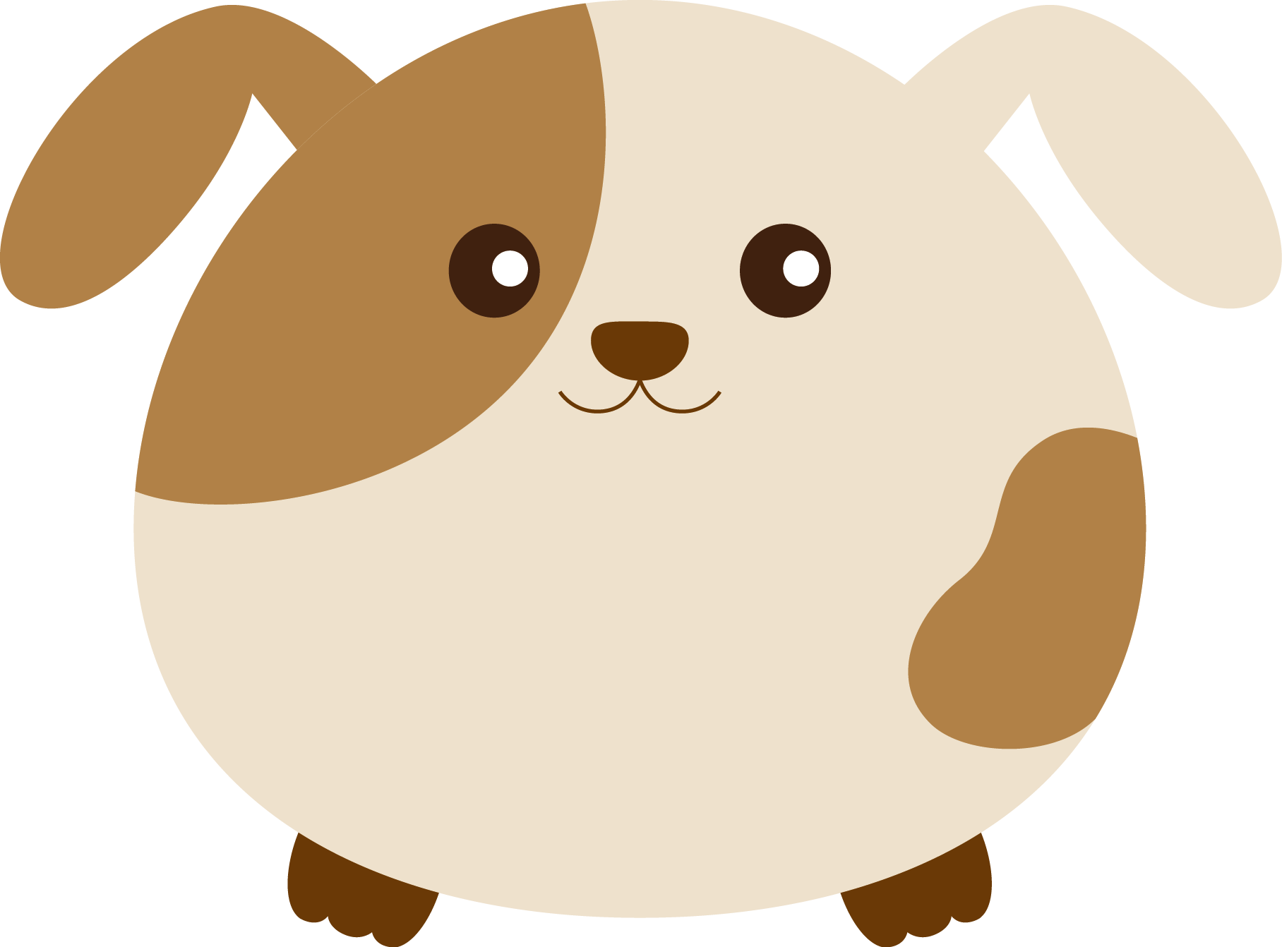 Dog Cartoon Clip Art - Dog Cartoon Clip Art (1816x1342)