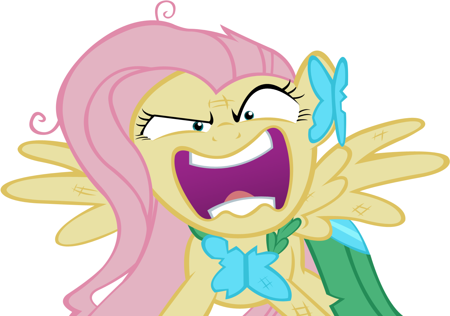 Rainbow Dash Fluttershy Derpy Hooves Facial Expression - My Little Pony Fluttershy Funny (1515x1046)