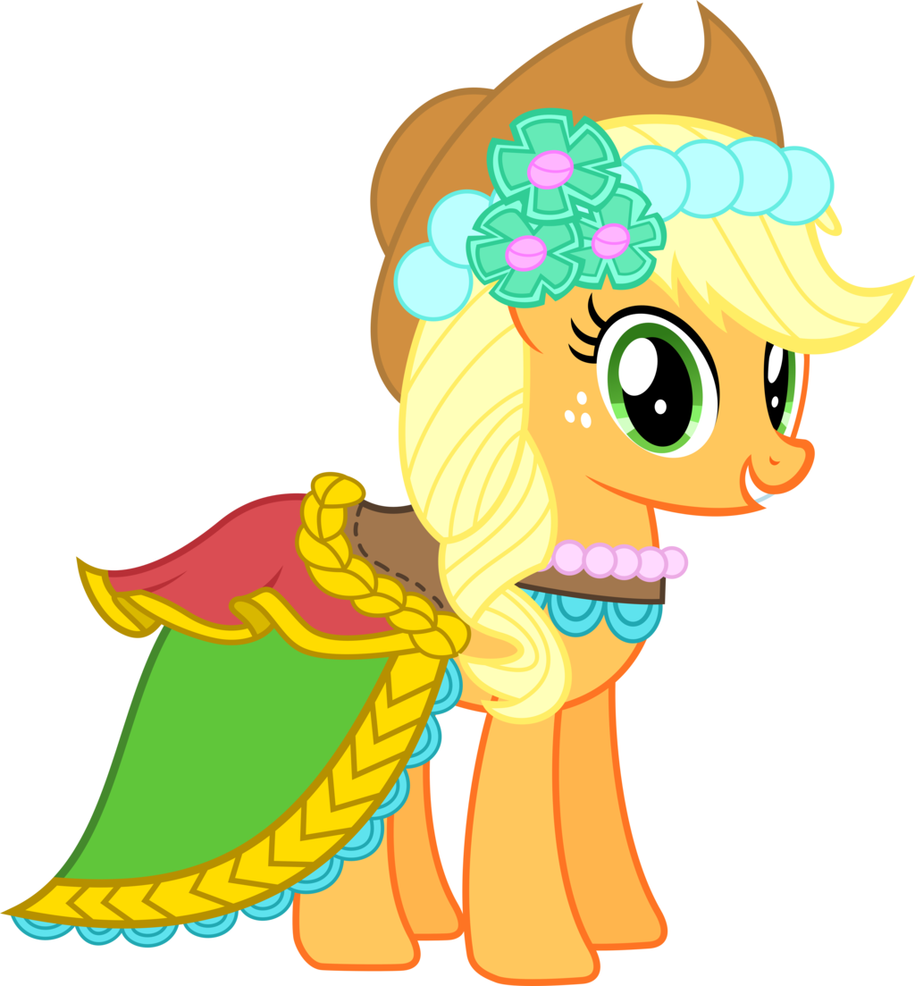 My Little Pony Friendship Is Magic Applejack Dress - My Little Pony Applejack Wedding Dress (1024x1103)