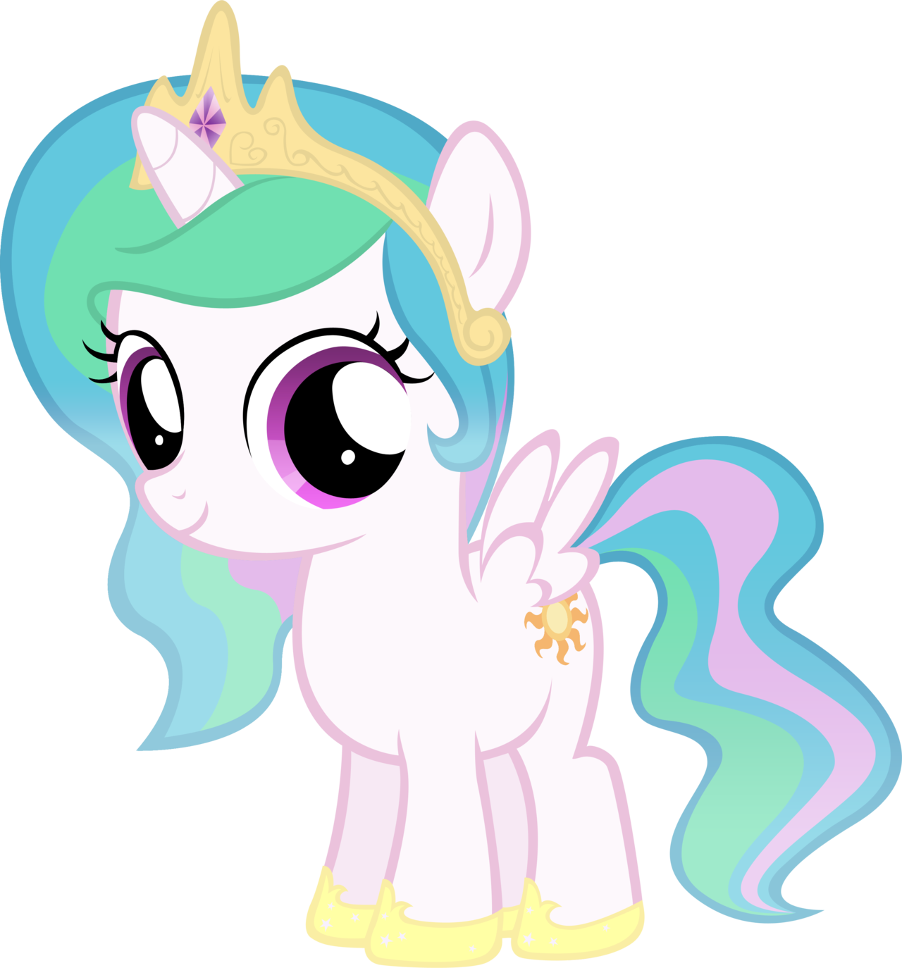 Breathtaking Images Of Princess Celestia Png Buscar - Little Pony Friendship Is Magic (1280x1374)