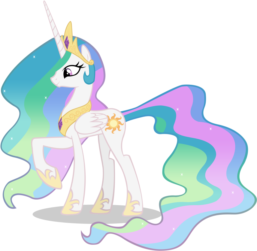 My Little Pony Friendship Is Magic Princess Celestia - Princess Celestia's Cutie Mark (900x900)
