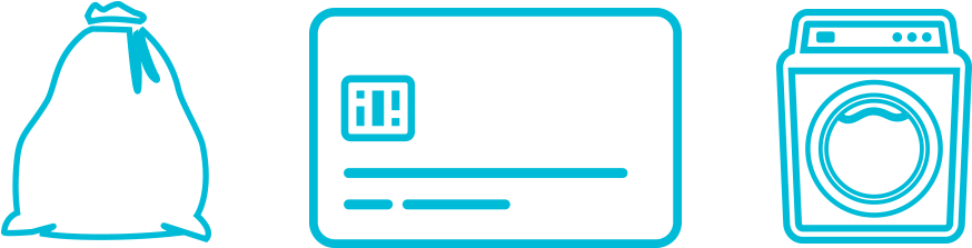 How To Make An On Demand Laundry App - Laundry Delivery Icon (882x248)