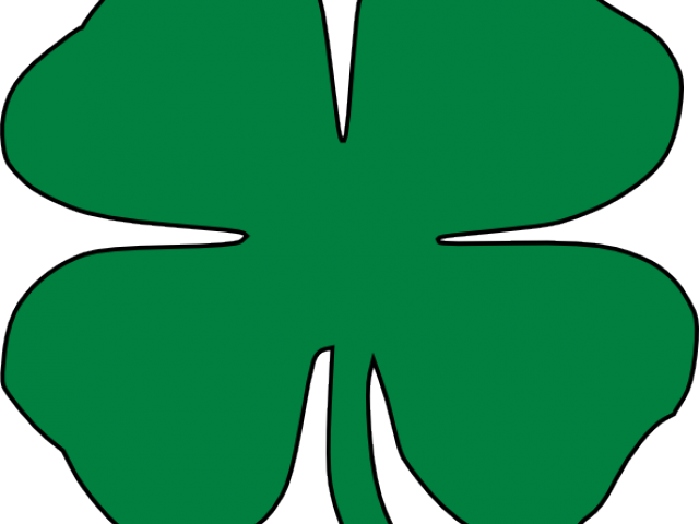 Clover Clipart Large - Clover Clipart Large (640x480)