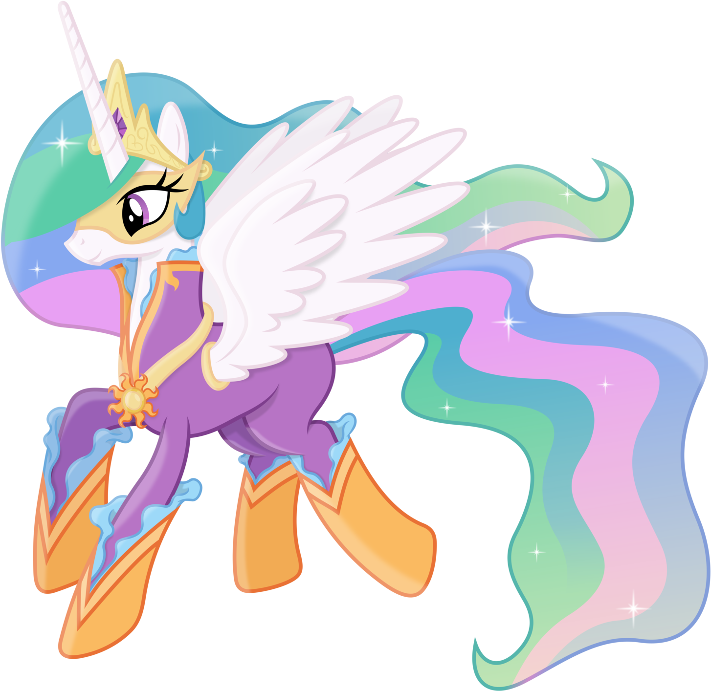 My Little Pony Friendship Is Magic Wallpaper Entitled - My Little Pony Power Ponies Princess Celestia (1600x1440)