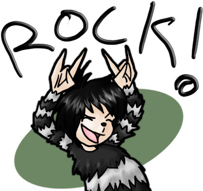 Jojo Can Rock By Chikisingergrl - Jojo Can Rock By Chikisingergrl (432x392)